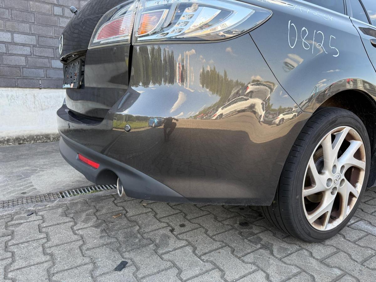 Mazda 6 GH original Stoßstange Stoßfänger hinten Kombi 39Y Midnight Bronze Mica BJ12